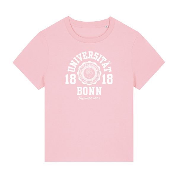 Damen Organic T-Shirt, cotton pink, marshall